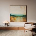 Abstract 1168 Canvas Art 60 x 60 cm / Stretched on hidden frame