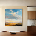 Abstract 1169 Canvas Art 60 x 60 cm / Stretched on hidden frame
