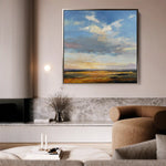 Abstract 1169 Canvas Art 60 x 60 cm / Stretched on hidden frame