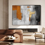 Abstract 117 Canvas Art 60 x 40 cm / Stretched on hidden frame