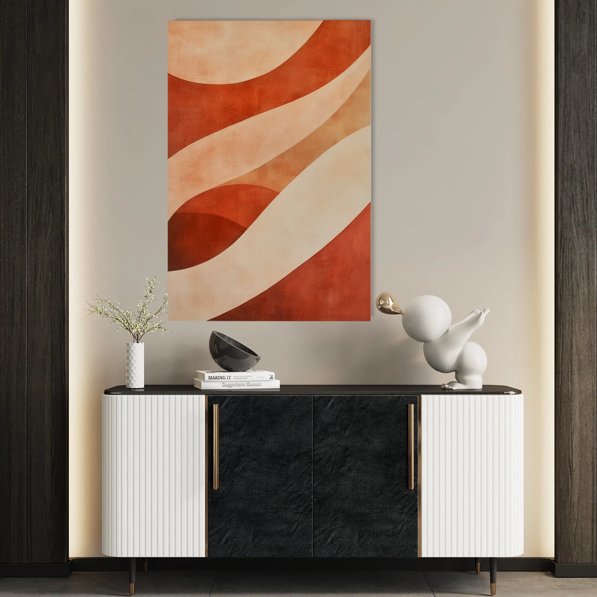 Boho Canvas Wall Art WAD117-BH 90 x 60 cm / Stretched on hidden frame
