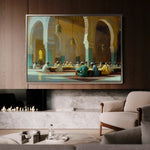 Orientalist 117 Canvas Art 90 x 60 cm / Stretched on hidden frame