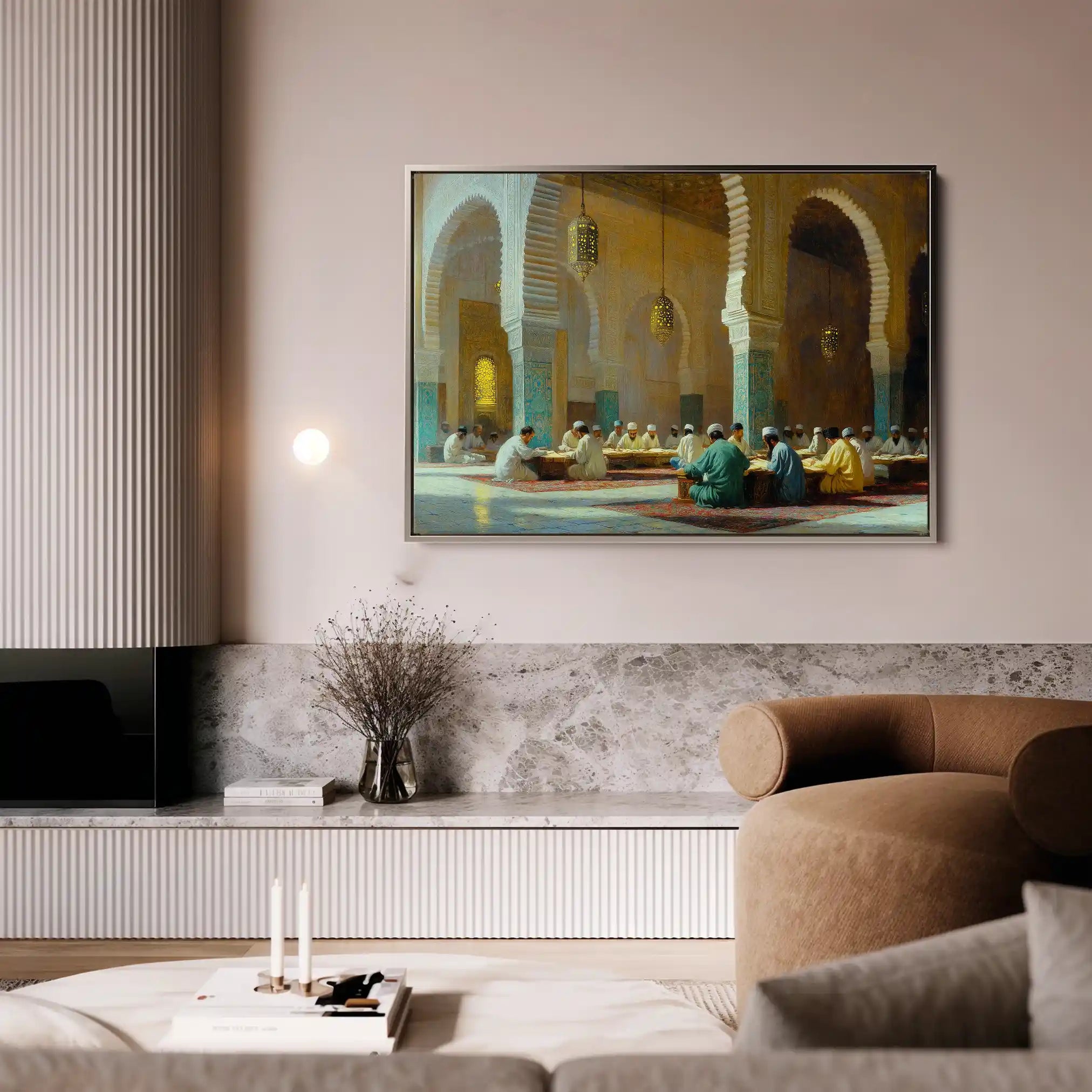 Orientalist 117 Canvas Art 90 x 60 cm / Stretched on hidden frame