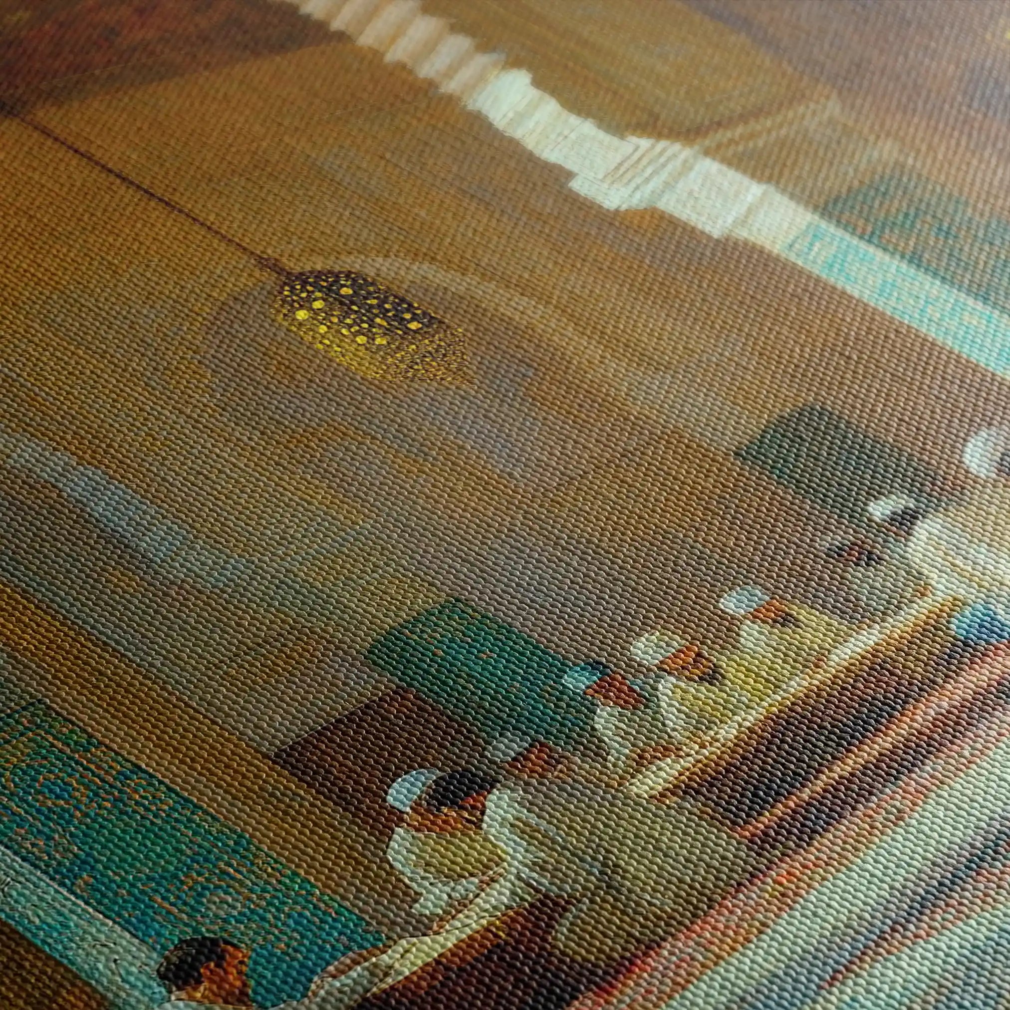 Orientalist 117 Canvas Art 90 x 60 cm / Stretched on hidden frame