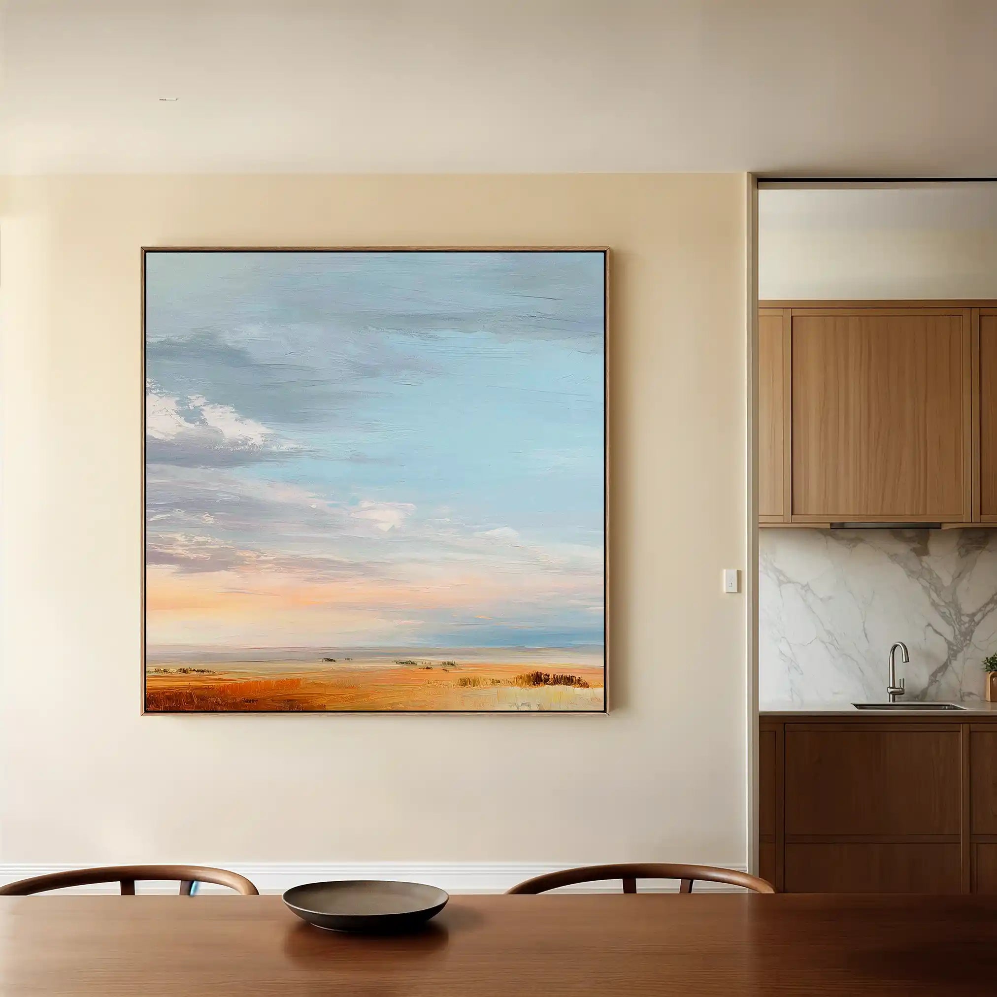 Abstract 1170 Canvas Art 60 x 60 cm / Stretched on hidden frame