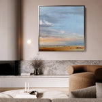 Abstract 1170 Canvas Art 60 x 60 cm / Stretched on hidden frame