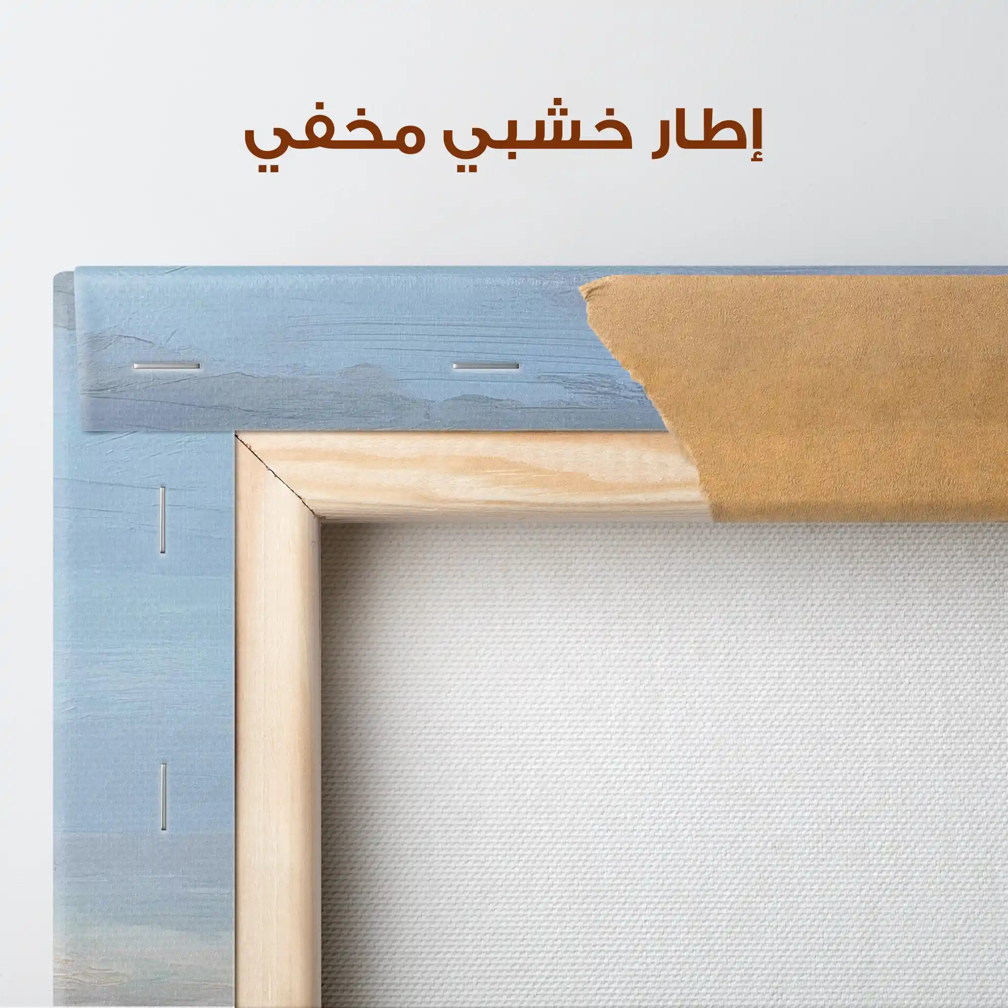 Abstract 1170 Canvas Art 60 x 60 cm / Stretched on hidden frame