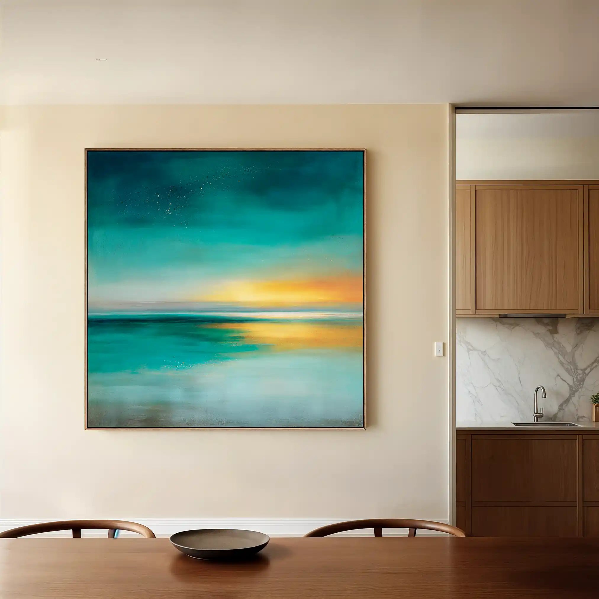 Abstract 1171 Canvas Art 60 x 60 cm / Stretched on hidden frame