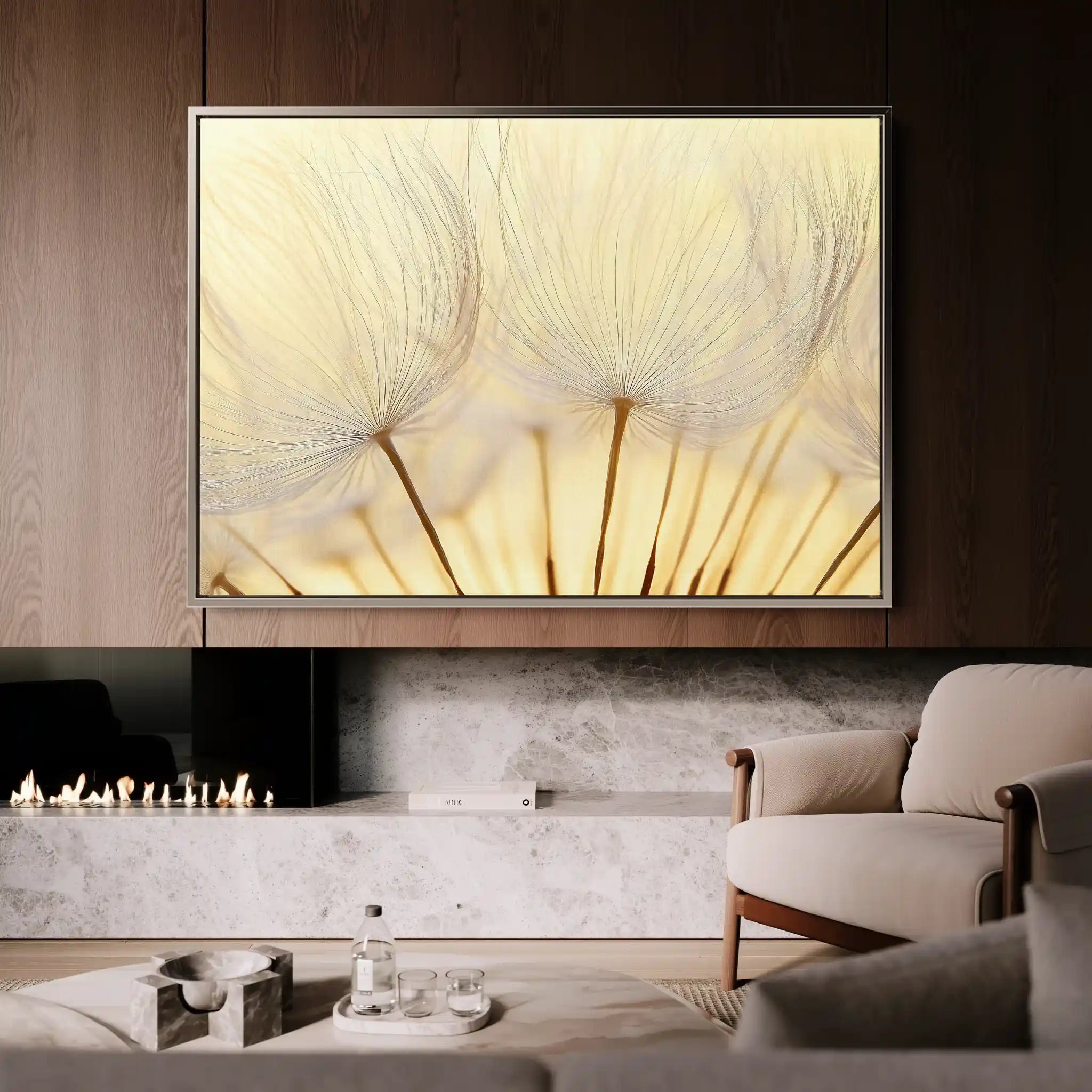 Floral Canvas Wall Art WAD1171-F 90 x 60 cm / Stretched on hidden frame