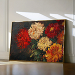 Floral Canvas Wall Art WAD1172-F 90 x 60 cm / Stretched on hidden frame