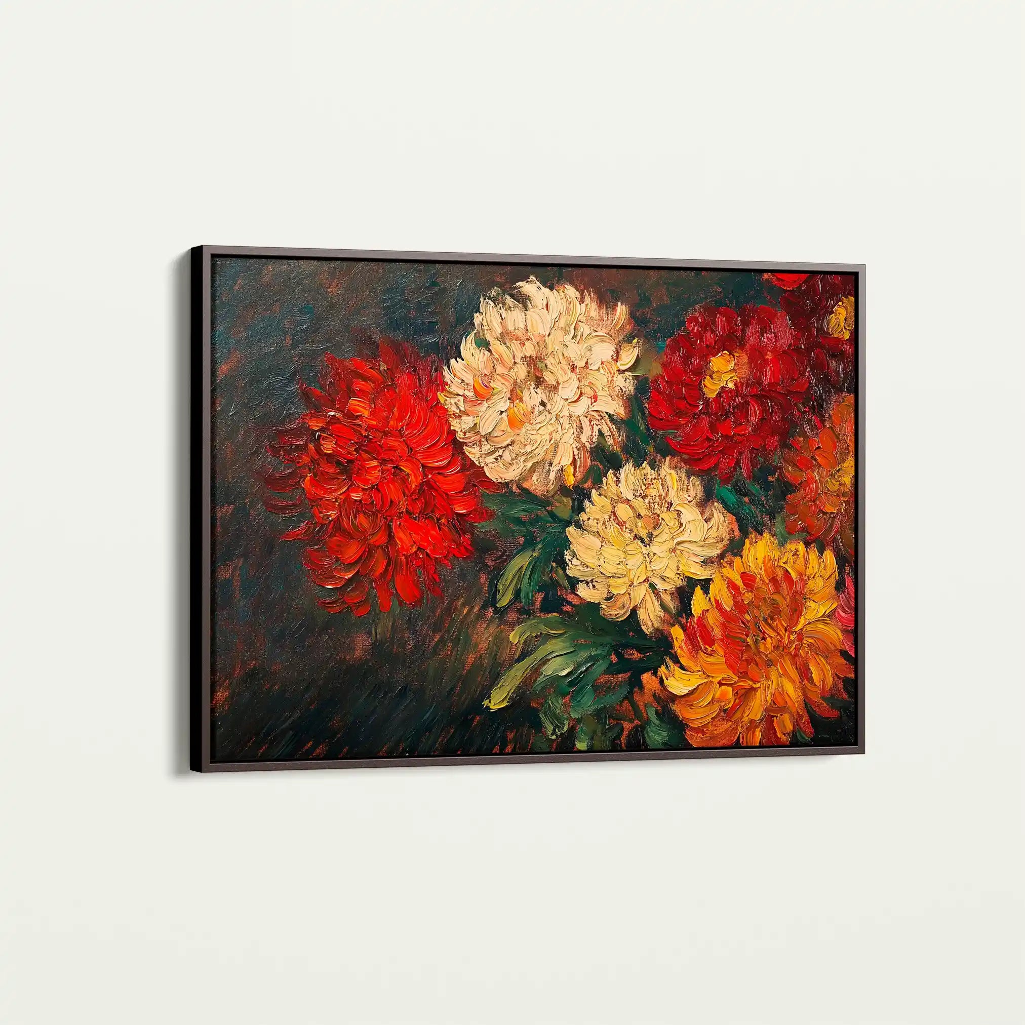 Floral Canvas Wall Art WAD1172-F 90 x 60 cm / Stretched on hidden frame