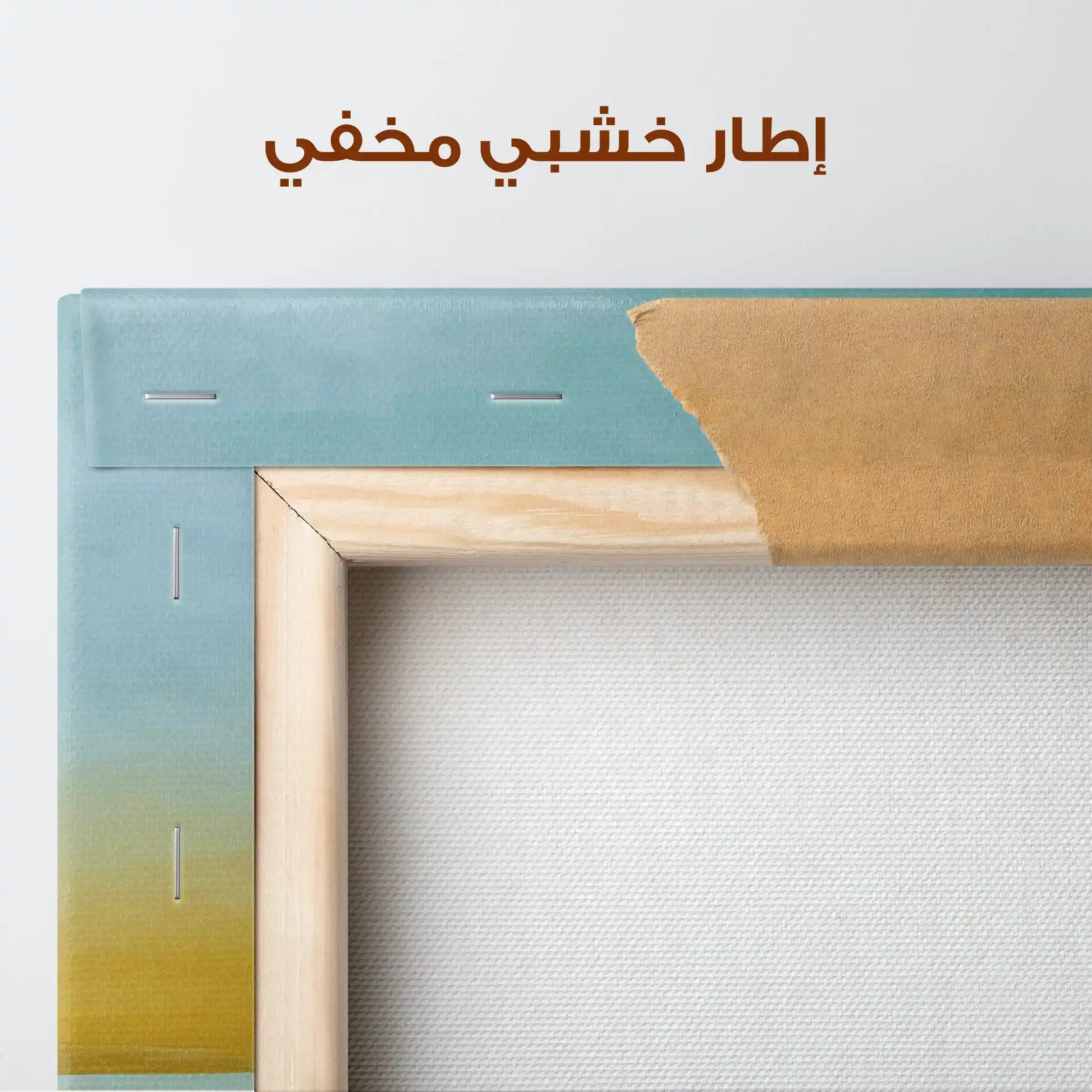 Abstract 1173 Canvas Art 60 x 60 cm / Stretched on hidden frame