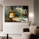 Floral Canvas Wall Art WAD1174-F 90 x 60 cm / Stretched on hidden frame