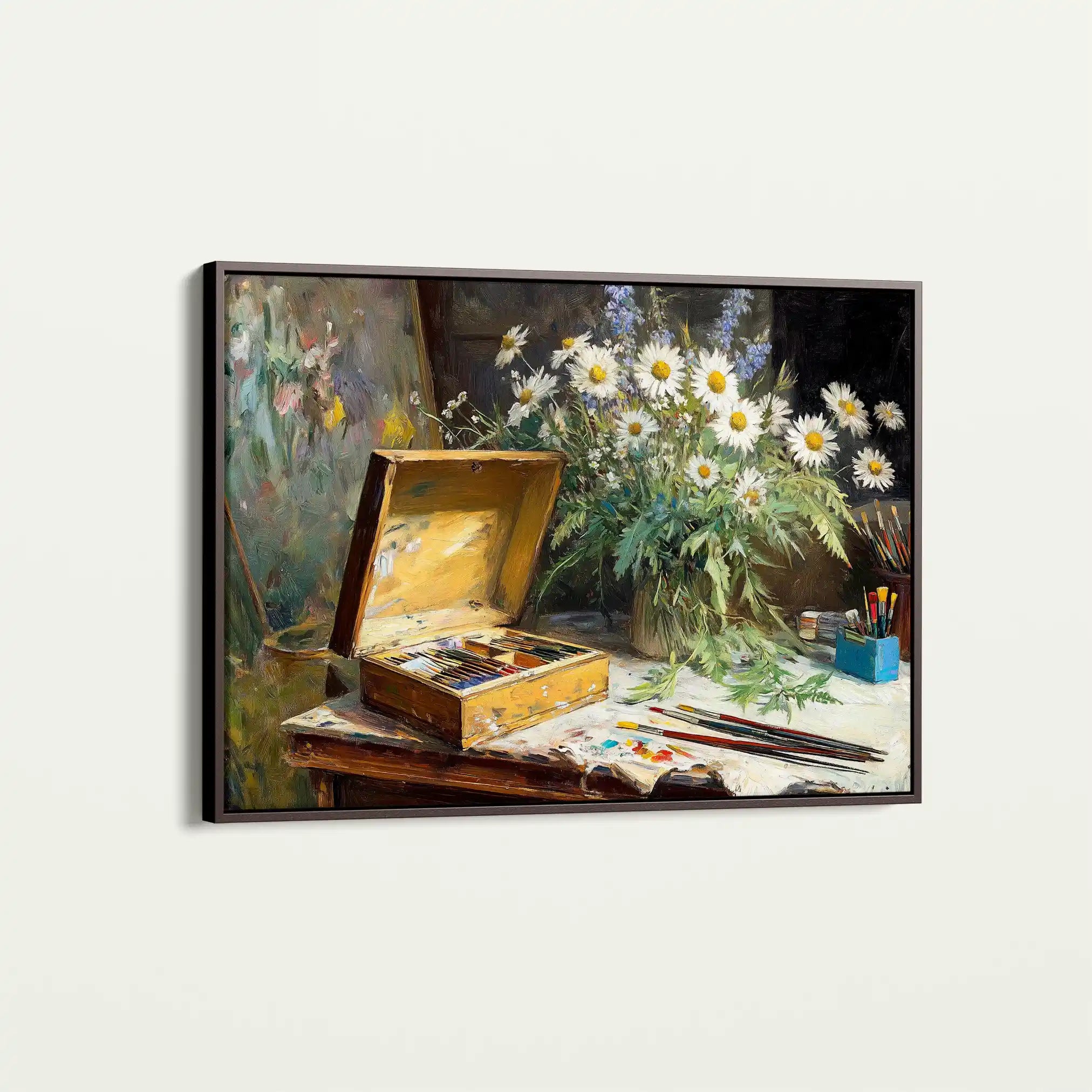 Floral Canvas Wall Art WAD1174-F 90 x 60 cm / Stretched on hidden frame