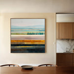 Abstract 1175 Canvas Art 60 x 60 cm / Stretched on hidden frame