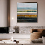 Abstract 1175 Canvas Art 60 x 60 cm / Stretched on hidden frame