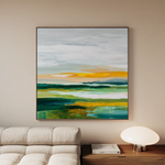 Abstract 1176 Canvas Art 60 x 60 cm / Stretched on hidden frame