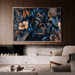 Floral Canvas Wall Art WAD1176-F 90 x 60 cm / Stretched on hidden frame