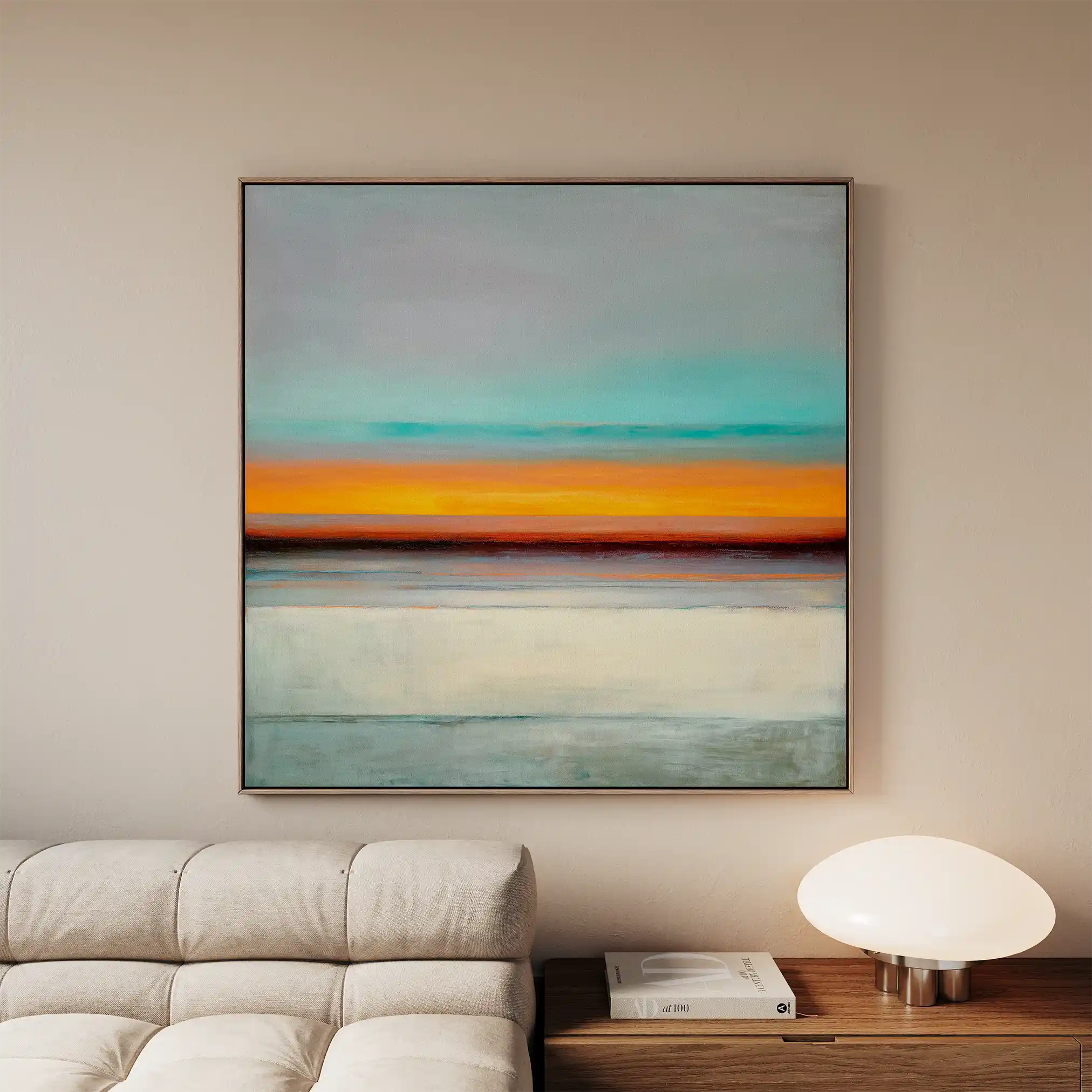 Abstract 1179 Canvas Art 60 x 60 cm / Stretched on hidden frame