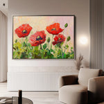 Floral Canvas Wall Art WAD1179-F 90 x 60 cm / Stretched on hidden frame