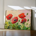 Floral Canvas Wall Art WAD1179-F 90 x 60 cm / Stretched on hidden frame