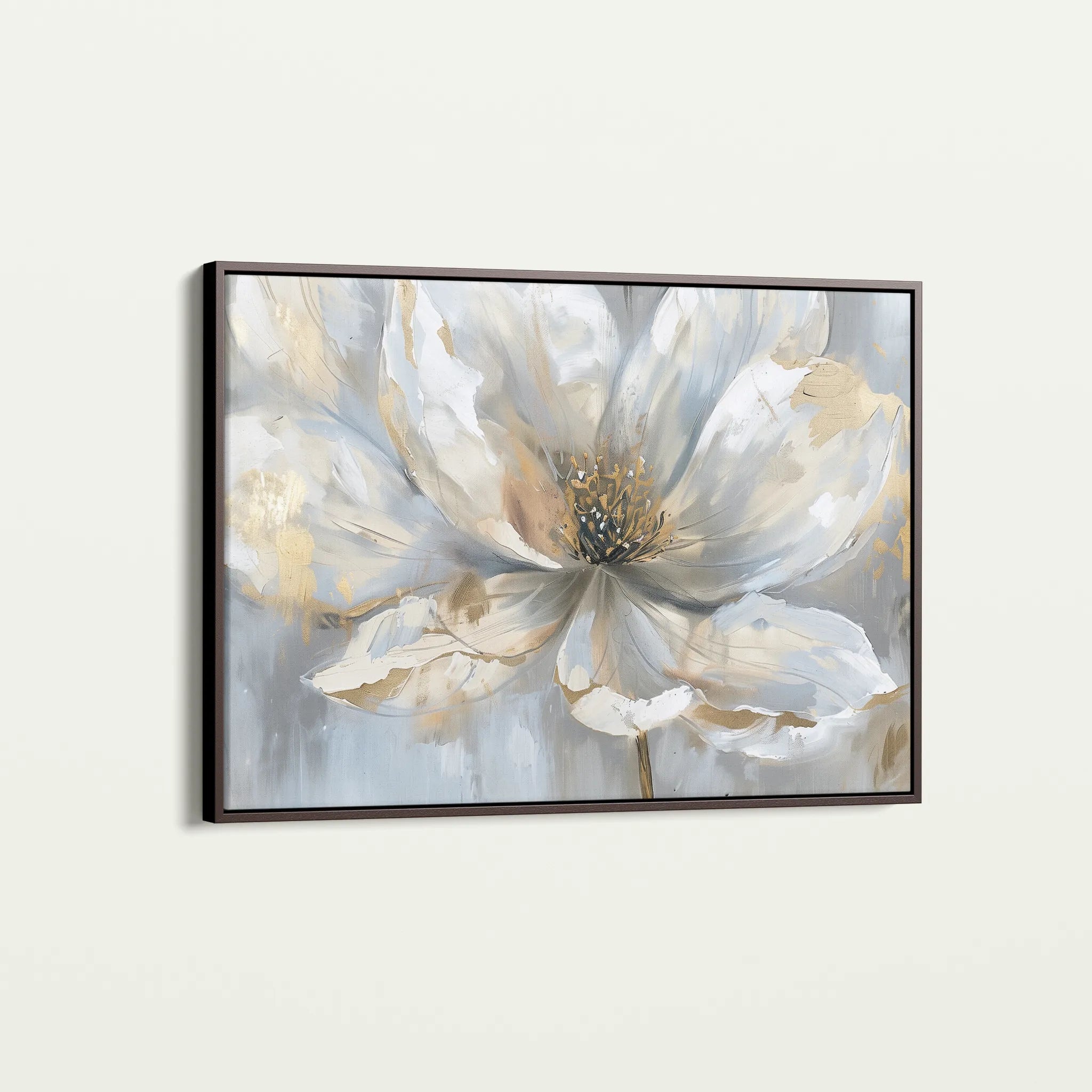 Floral Canvas Wall Art WAD118-F 90 x 60 cm / Stretched on hidden frame