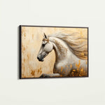 Horses 118 Canvas Art 90 x 60 cm / Stretched on hidden frame