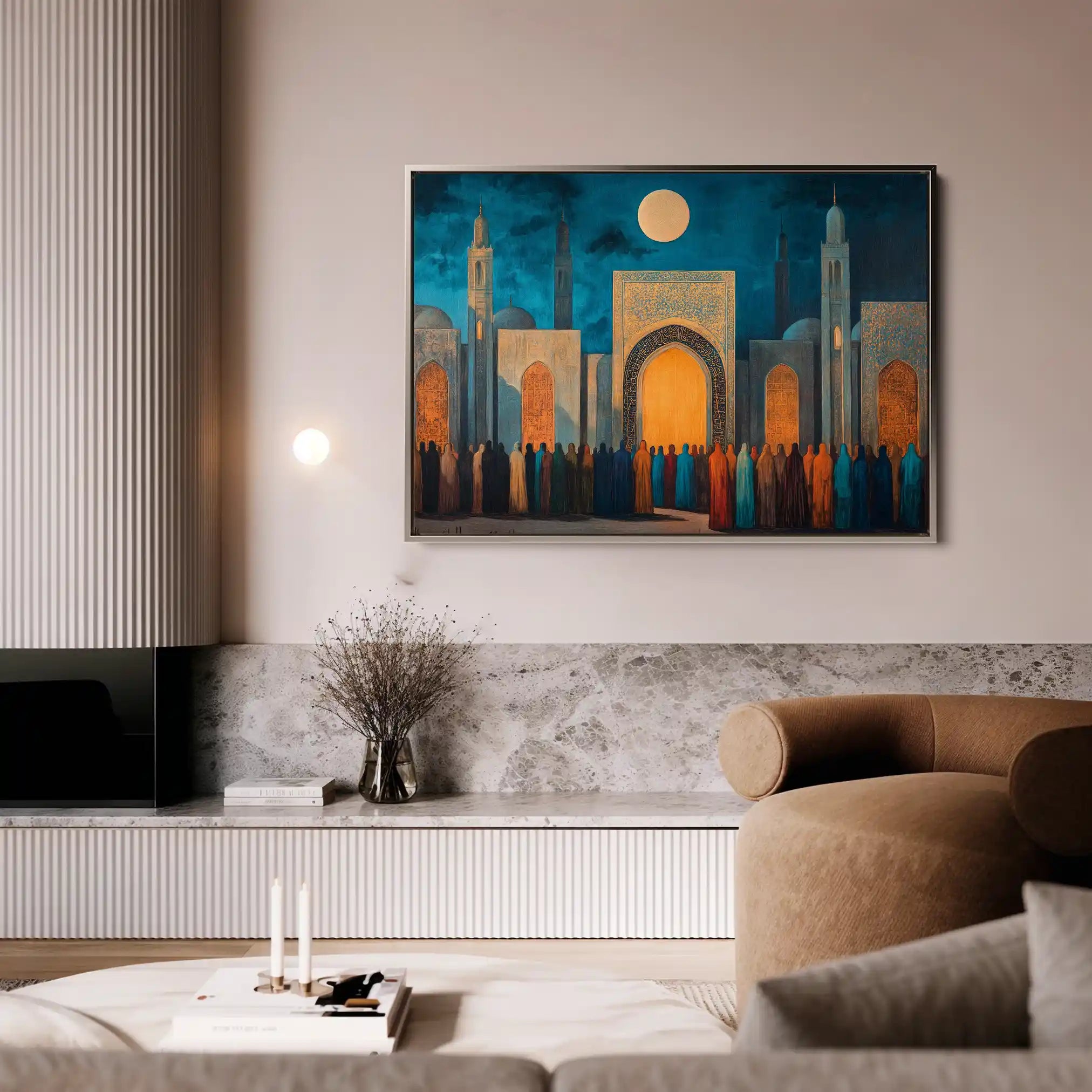 Orientalist 118 Canvas Art 90 x 60 cm / Stretched on hidden frame
