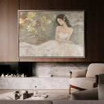 Portrait 118 Canvas Art 90 x 60 cm / Stretched on hidden frame