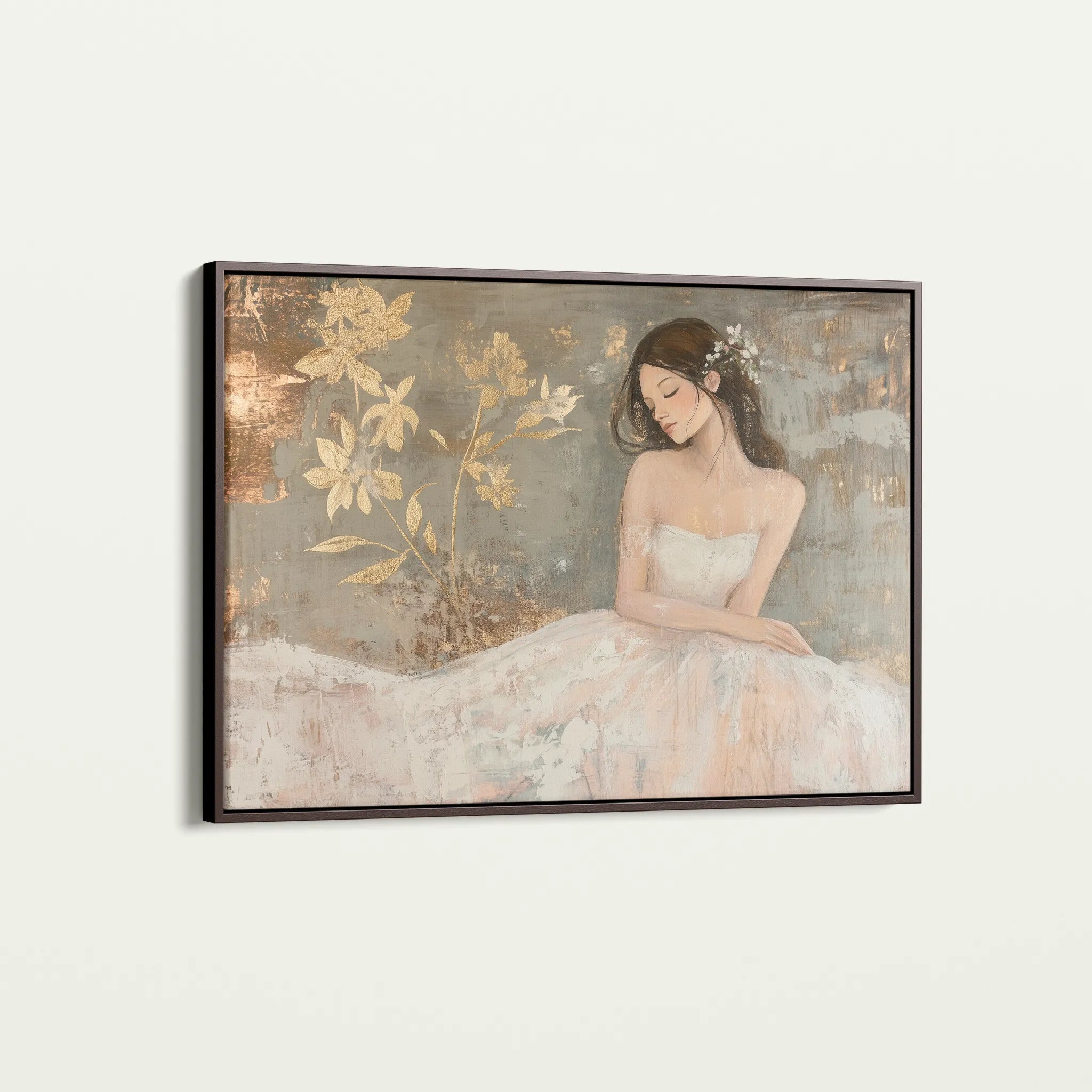 Portrait Canvas Wall Art WAD118-P 90 x 60 cm / Stretched on hidden frame