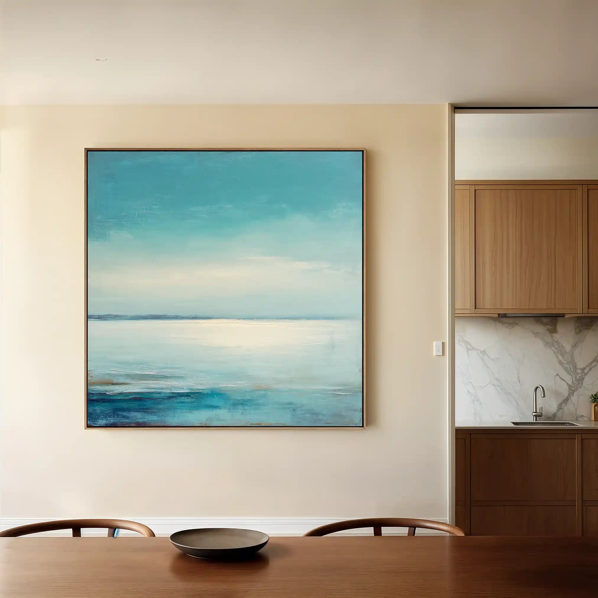 Abstract 1180 Canvas Art 60 x 60 cm / Stretched on hidden frame