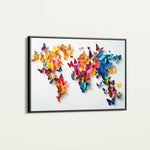 Floral Canvas Wall Art WAD1180-F 90 x 60 cm / Stretched on hidden frame