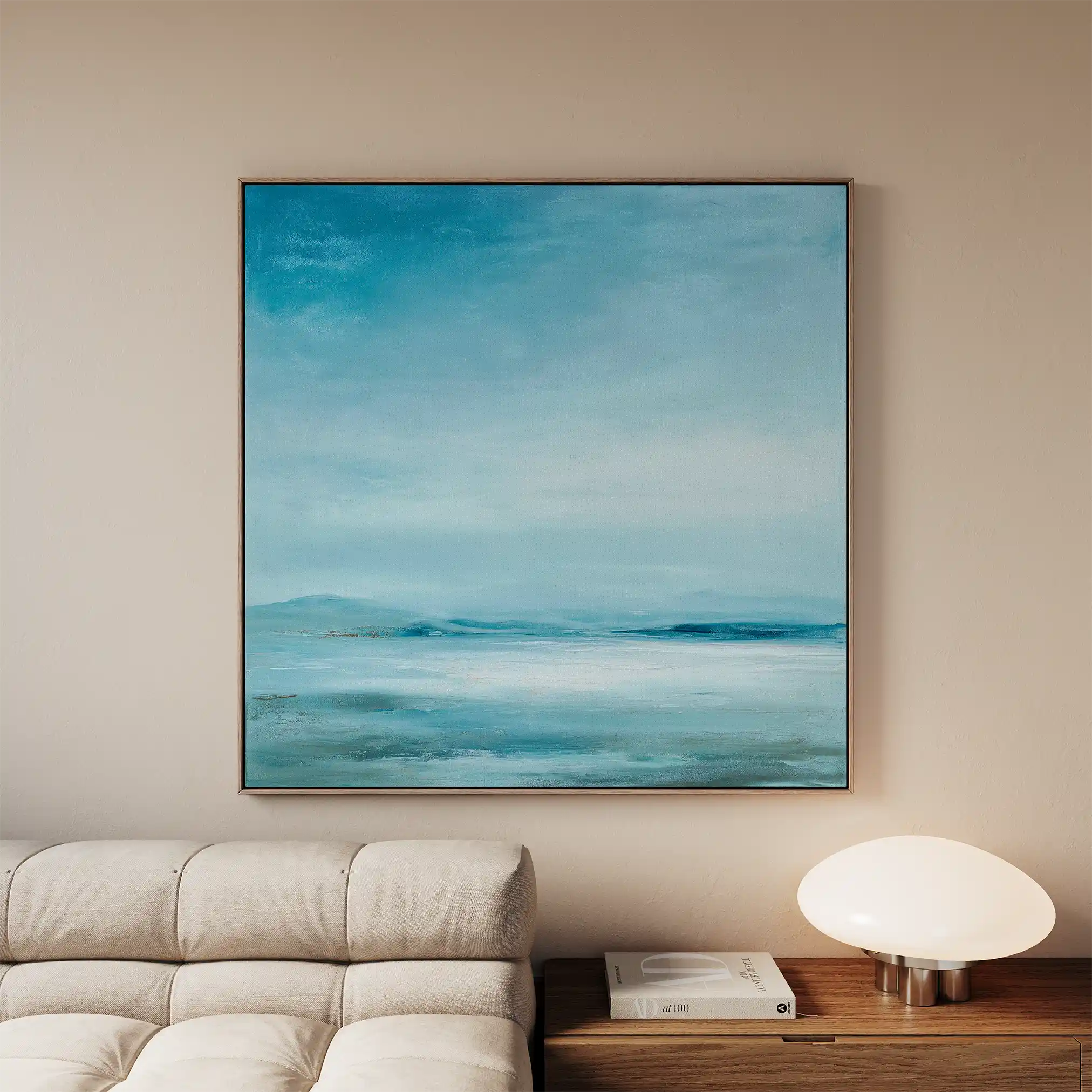 Abstract 1181 Canvas Art 60 x 60 cm / Stretched on hidden frame