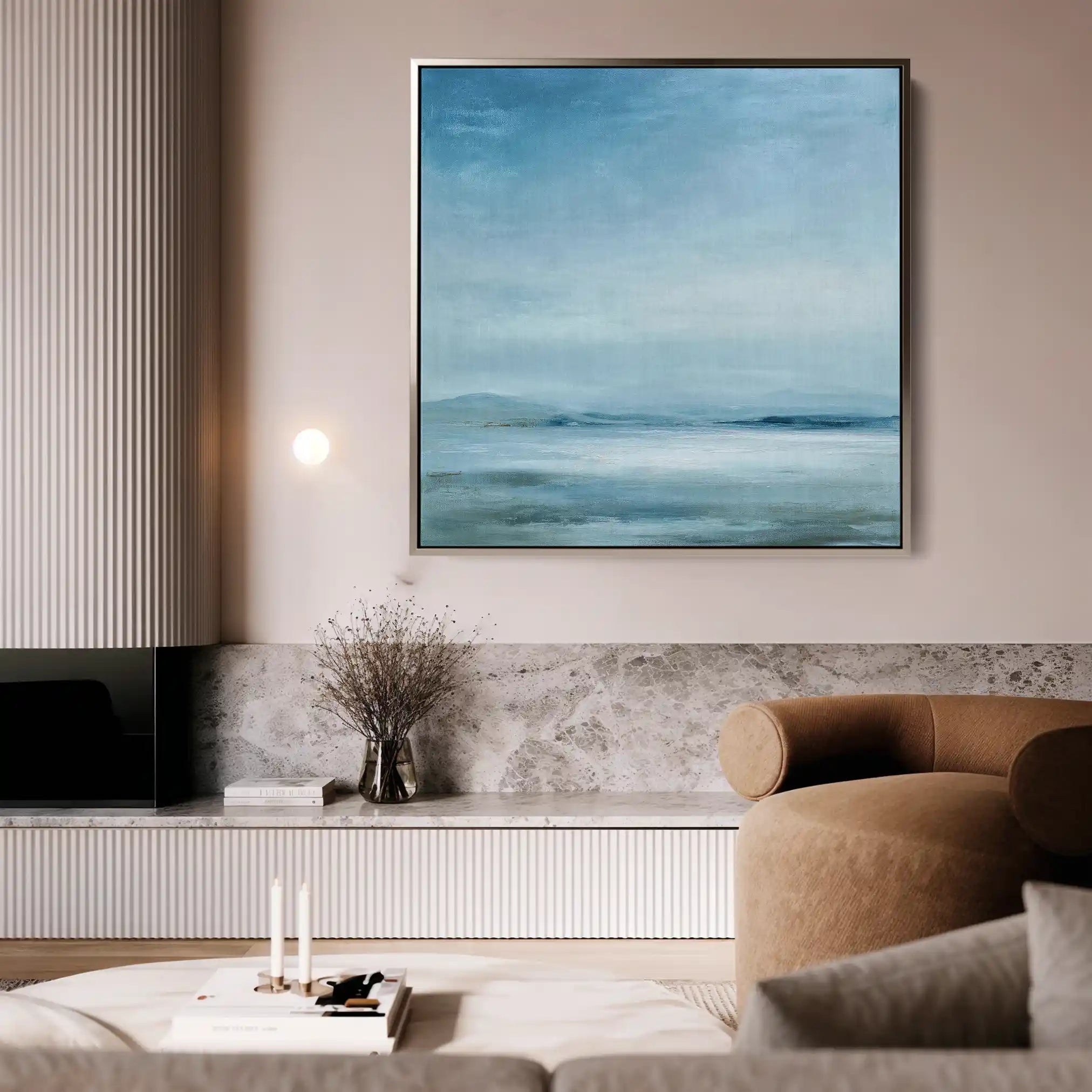Abstract 1181 Canvas Art 60 x 60 cm / Stretched on hidden frame