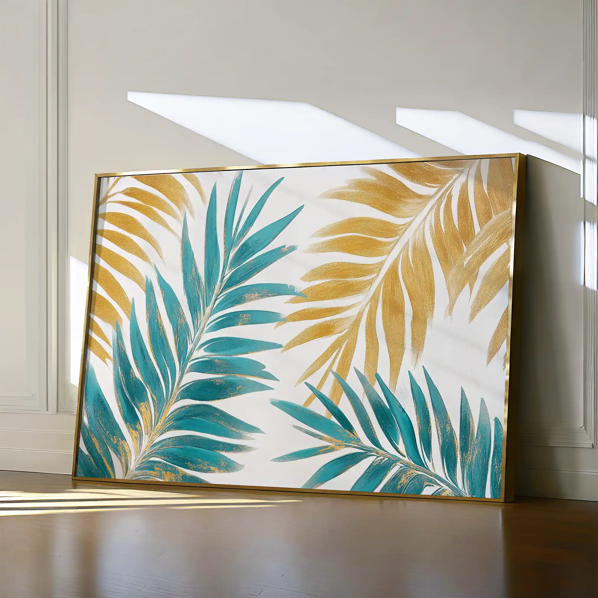 Floral Canvas Wall Art WAD1181-F 90 x 60 cm / Stretched on hidden frame