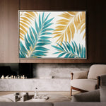 Floral Canvas Wall Art WAD1181-F 90 x 60 cm / Stretched on hidden frame