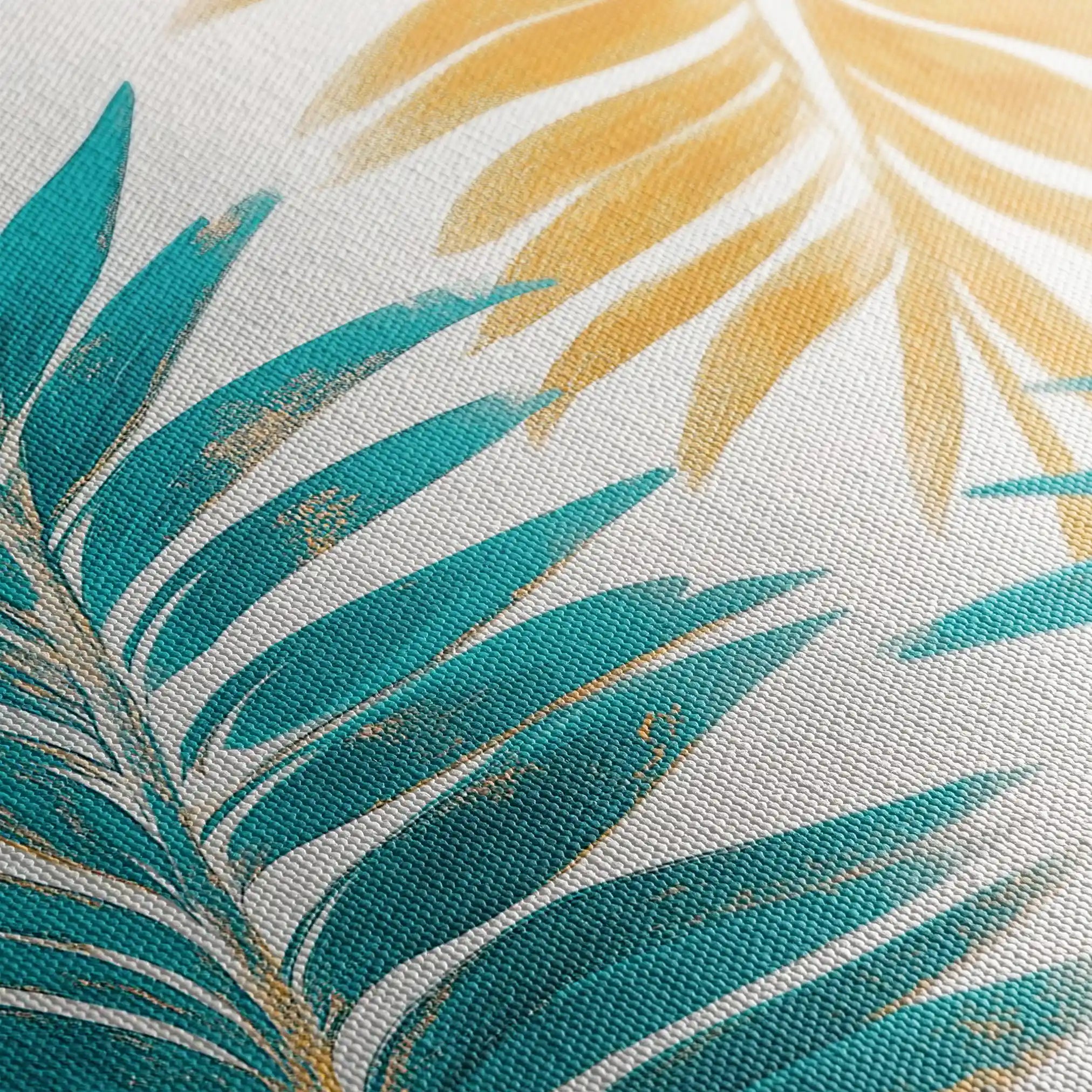 Floral Canvas Wall Art WAD1181-F 90 x 60 cm / Stretched on hidden frame