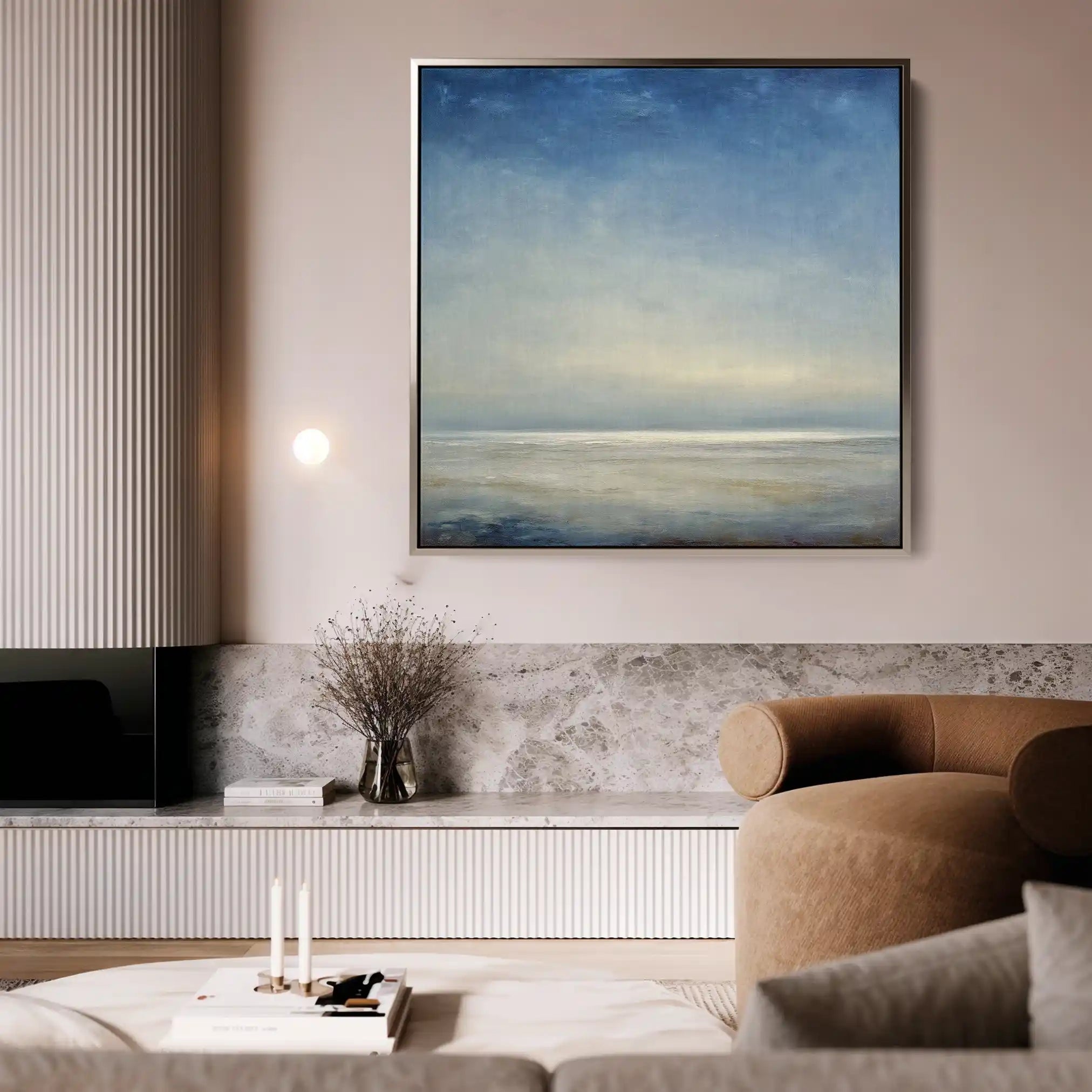 Abstract 1182 Canvas Art 60 x 60 cm / Stretched on hidden frame