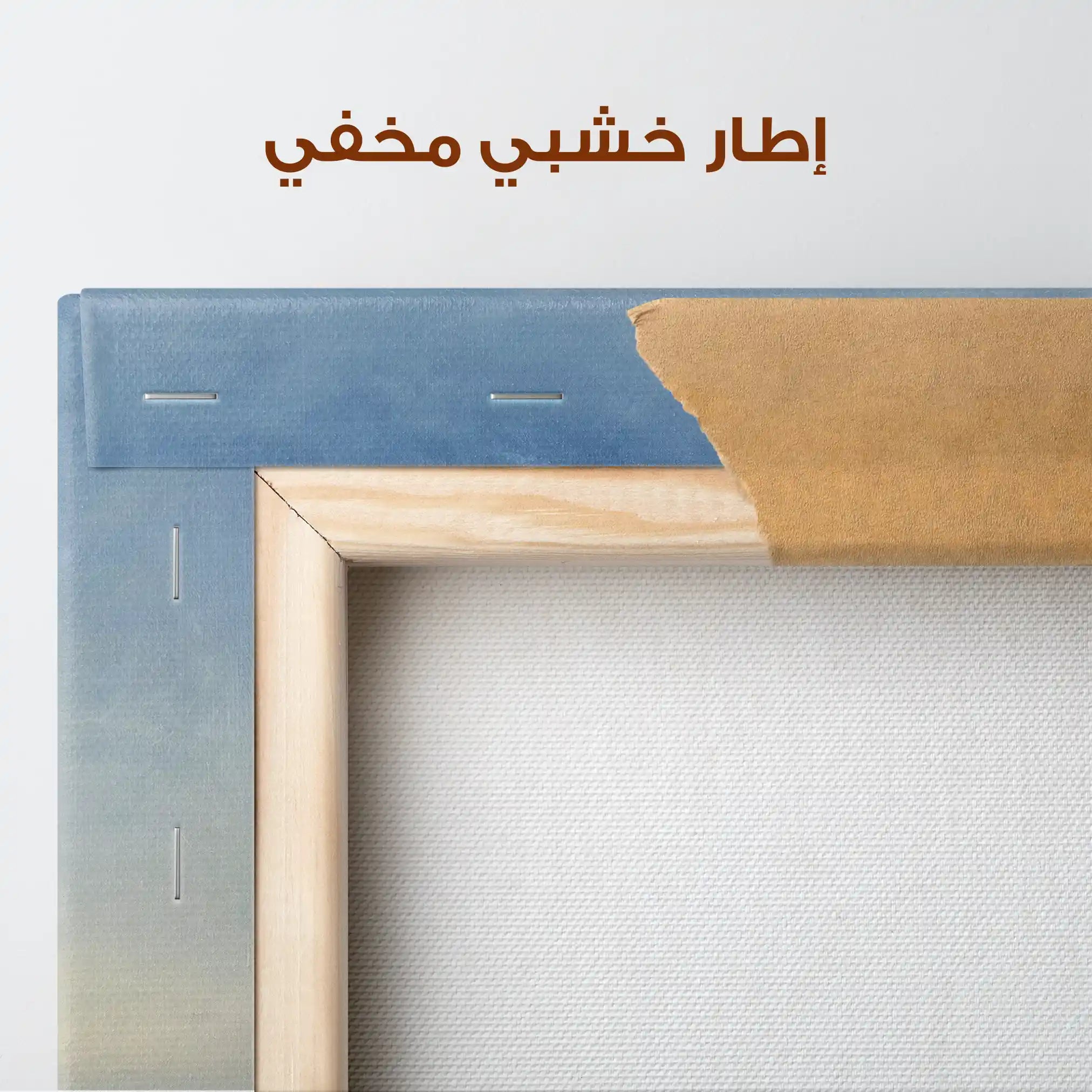 Abstract 1182 Canvas Art 60 x 60 cm / Stretched on hidden frame