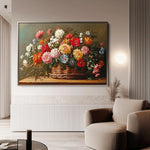 Floral Canvas Wall Art WAD1182-F 90 x 60 cm / Stretched on hidden frame