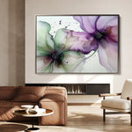 Floral Canvas Wall Art WAD1183-F 90 x 60 cm / Stretched on hidden frame