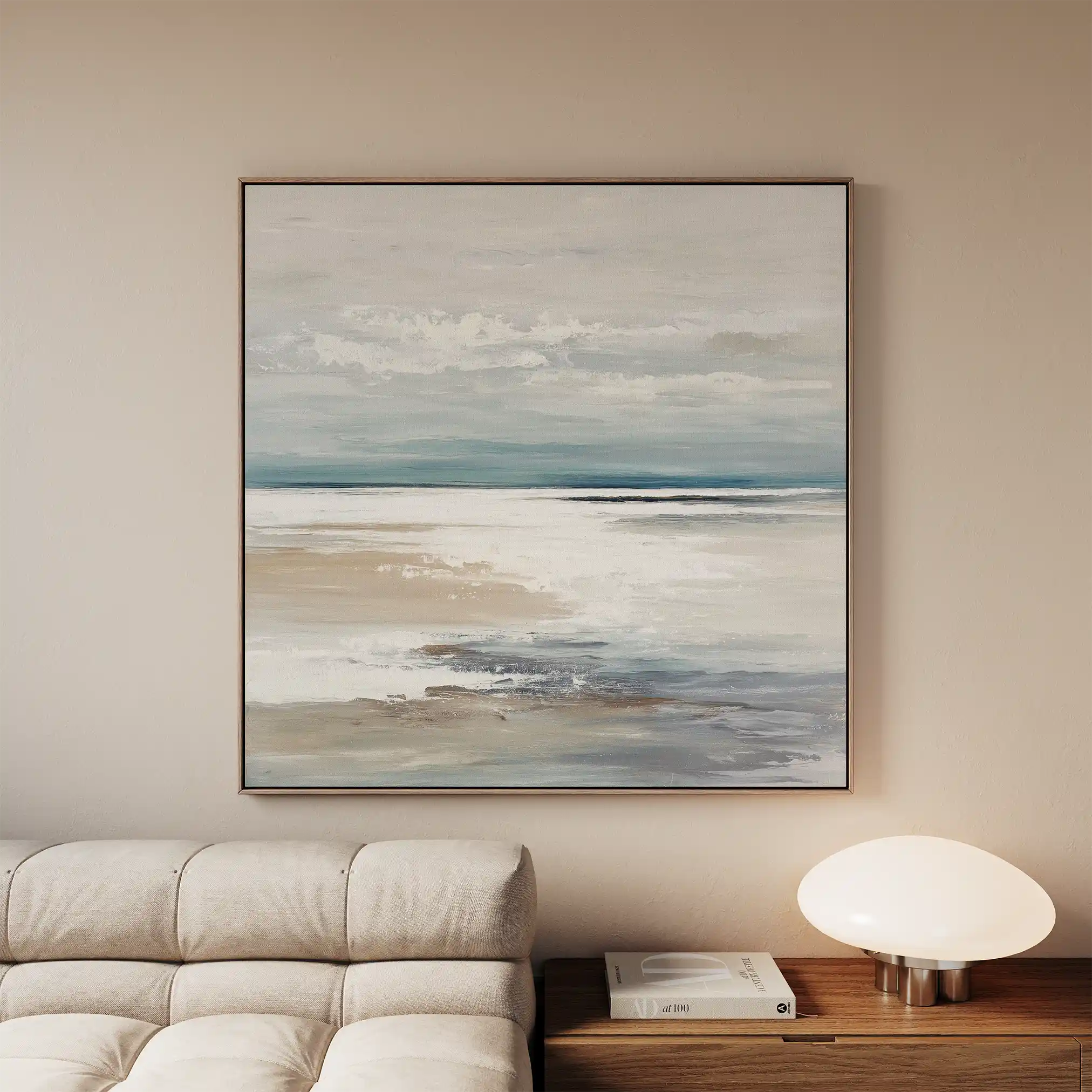 Abstract 1185 Canvas Art 60 x 60 cm / Stretched on hidden frame