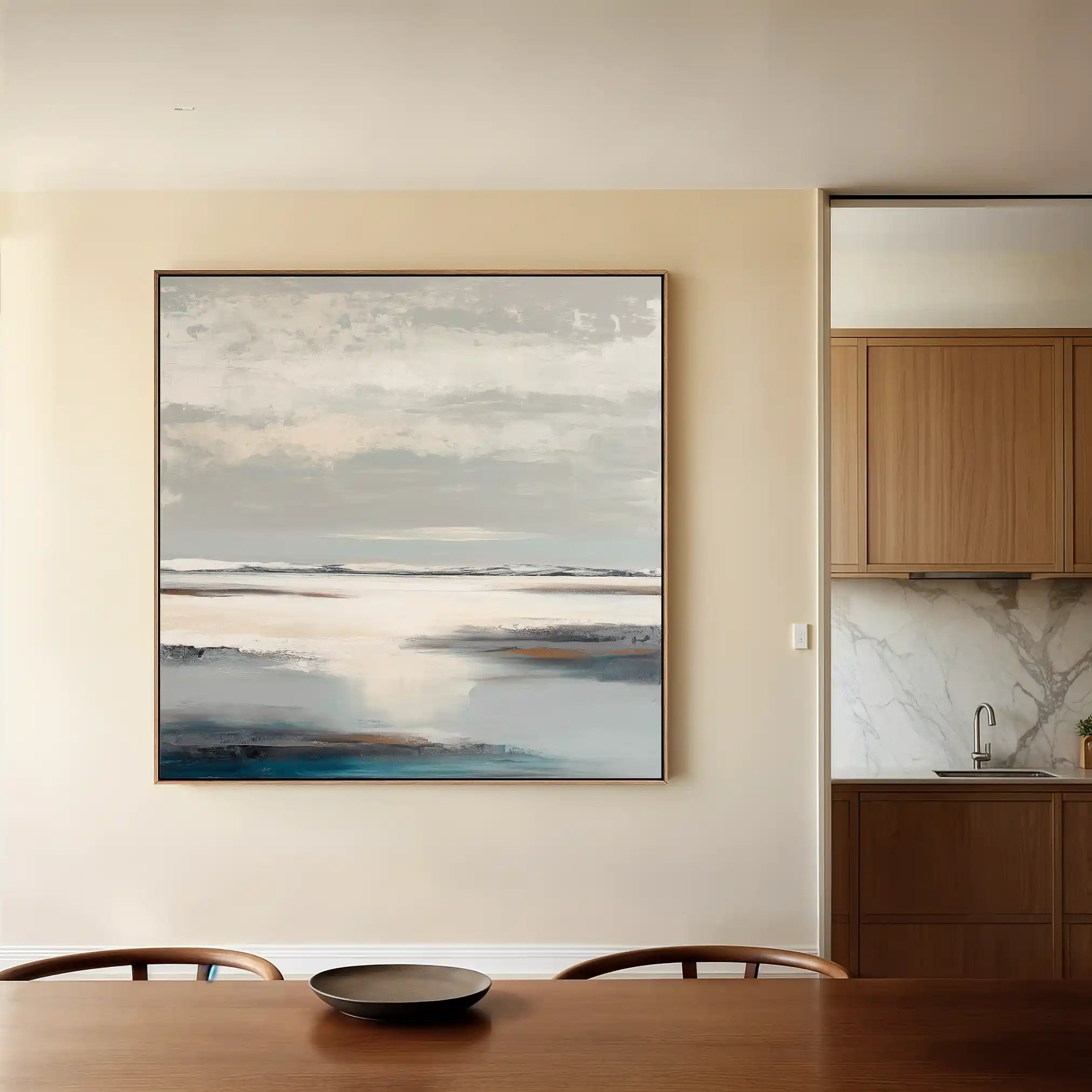 Abstract 1186 Canvas Art 60 x 60 cm / Stretched on hidden frame