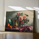 Floral Canvas Wall Art WAD1186-F 90 x 60 cm / Stretched on hidden frame