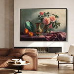 Floral Canvas Wall Art WAD1186-F 90 x 60 cm / Stretched on hidden frame