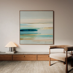 Abstract 1187 Canvas Art 60 x 60 cm / Stretched on hidden frame