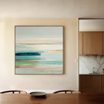 Abstract 1187 Canvas Art 60 x 60 cm / Stretched on hidden frame
