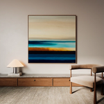 Abstract 1188 Canvas Art 60 x 60 cm / Stretched on hidden frame