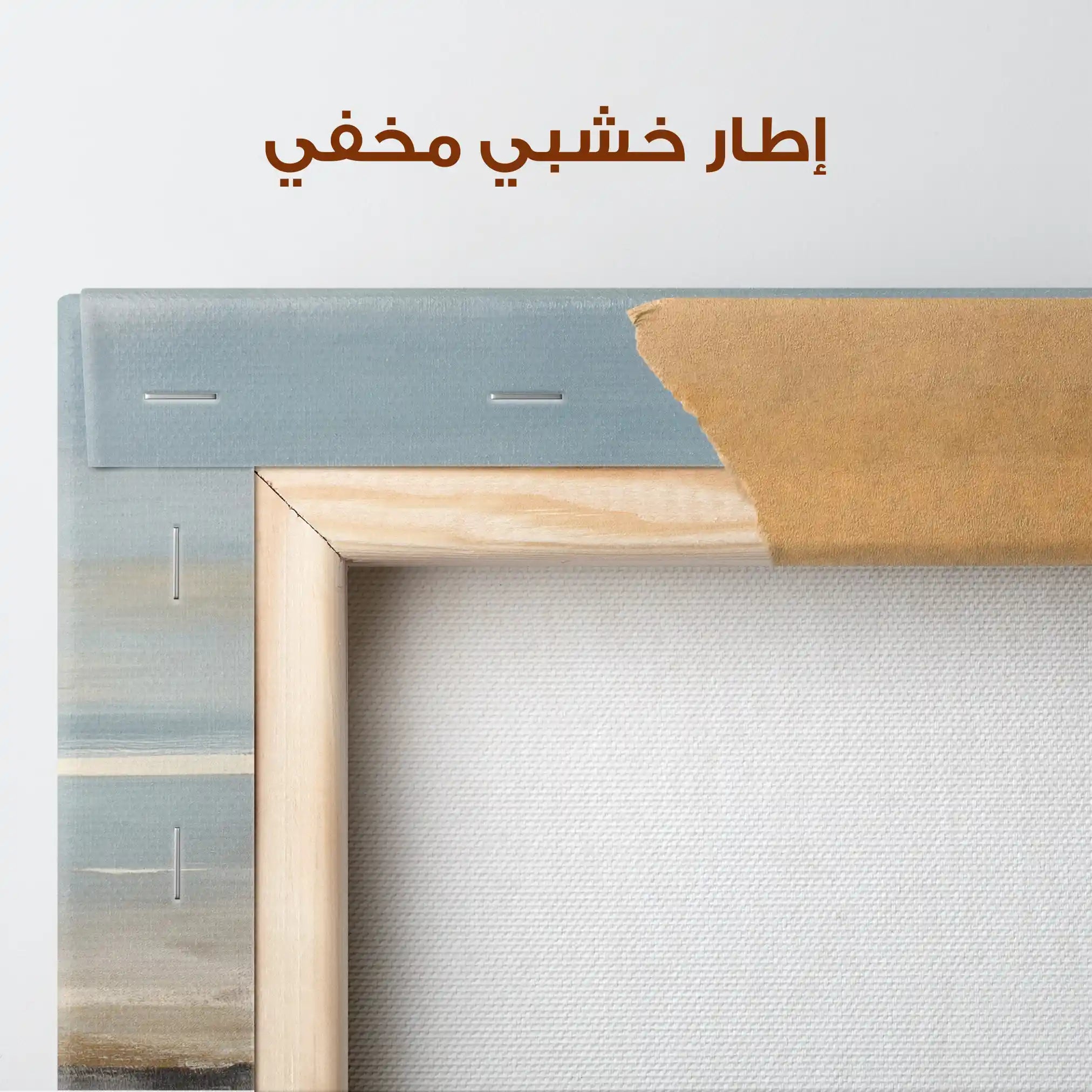 Abstract 1189 Canvas Art 60 x 60 cm / Stretched on hidden frame