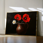 Floral Canvas Wall Art WAD1189-F 90 x 60 cm / Stretched on hidden frame